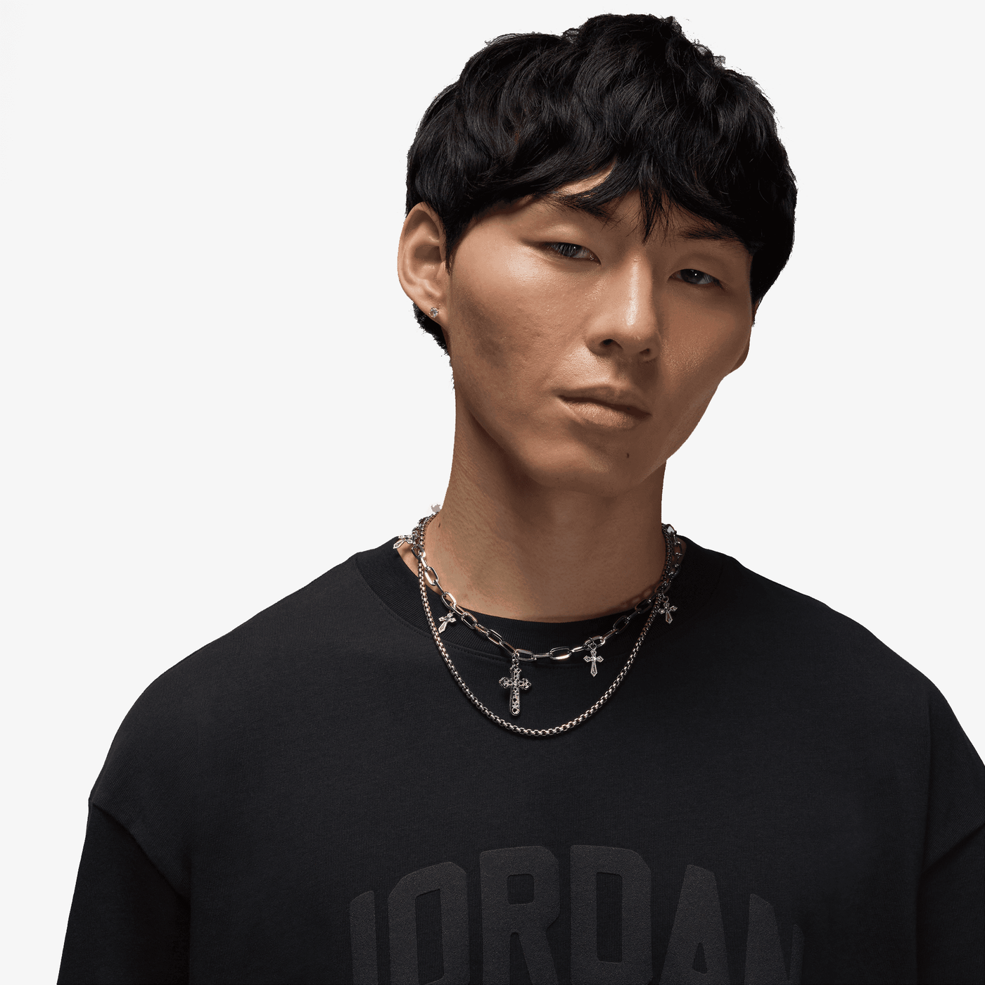 JORDAN | FLIGHT ESSENTIALS T-SHIRT { BLACK/BLACK