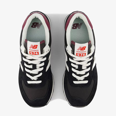 New Balance | 574 { BLACK/WHITE