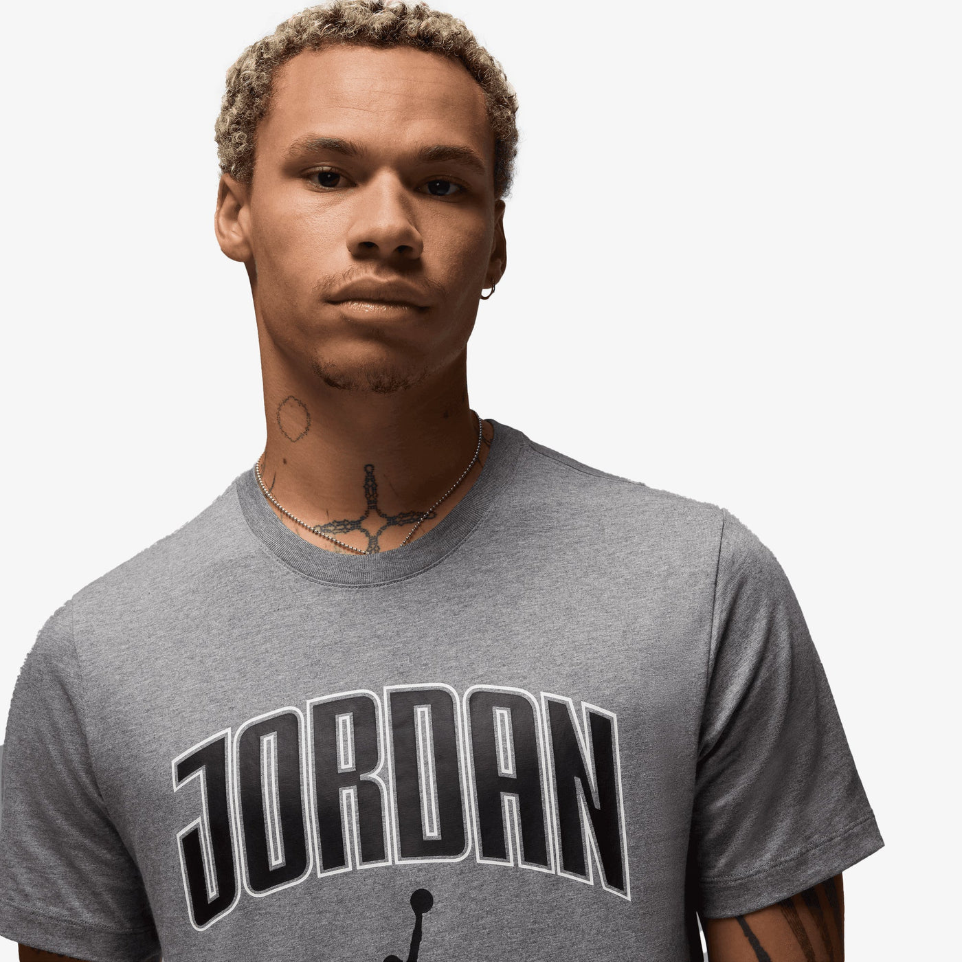Jordan | JORDAN T-SHIRT { CARBON HEATHER/BLACK/BLACK
