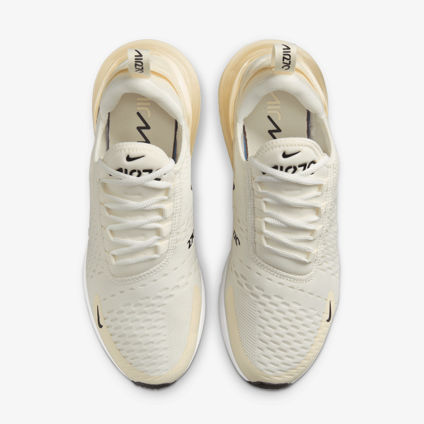 NIKE | AIR MAX 270 { SAIL/BLACK-COCONUT MILK-PALE IVORY