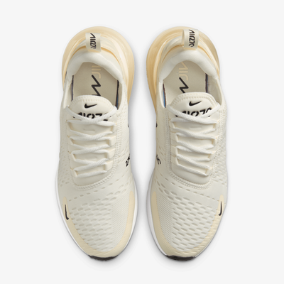 NIKE | AIR MAX 270 { SAIL/BLACK-COCONUT MILK-PALE IVORY