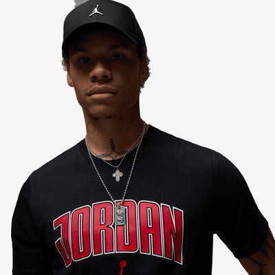 Jordan | JORDAN T-SHIRT { BLACK/GYM RED/GYM RED