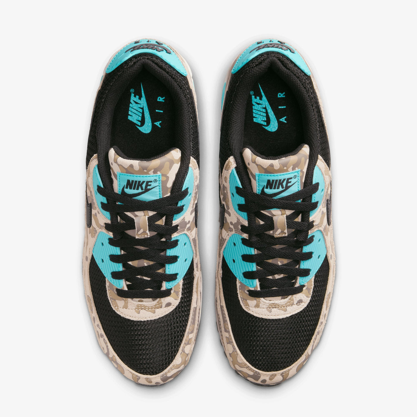Nike | AIR MAX 90 { SANDDRIFT/BLACK-AURORA GREEN-KHAKI