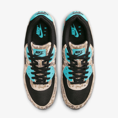 Nike | AIR MAX 90 { SANDDRIFT/BLACK-AURORA GREEN-KHAKI