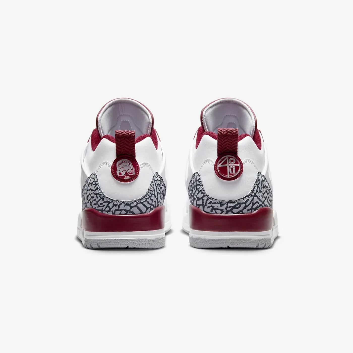 Jordan | SPIZIKE LOW  { WHITE/TEAM RED-WOLF GREY-ANTHRACITE