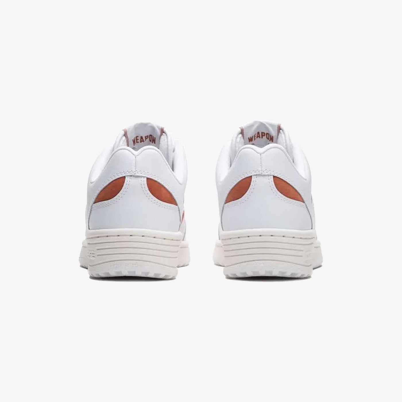 Converse | WEAPON LEATHER { WHITE/RED