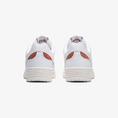 Converse | WEAPON LEATHER { WHITE/RED