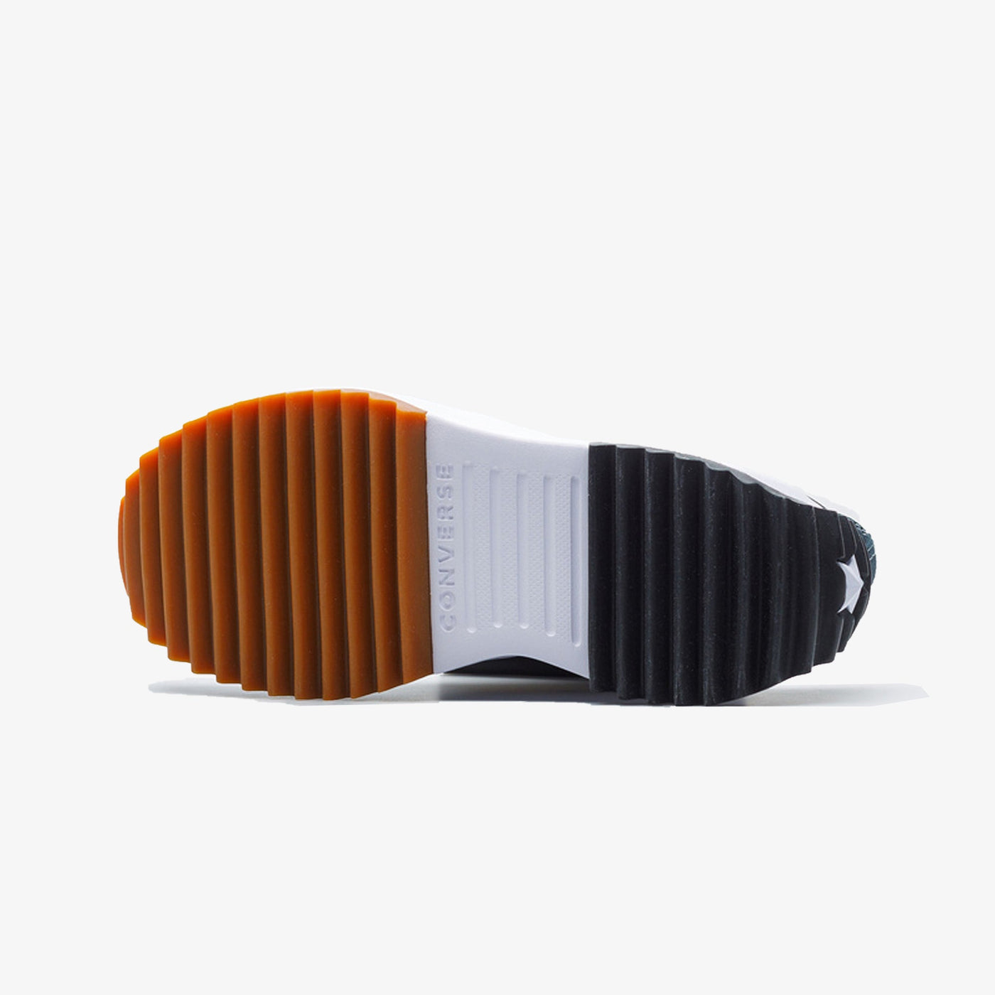Converse | RUN STAR HIKE CANVAS PLATFORM  { BLACK/WHITE