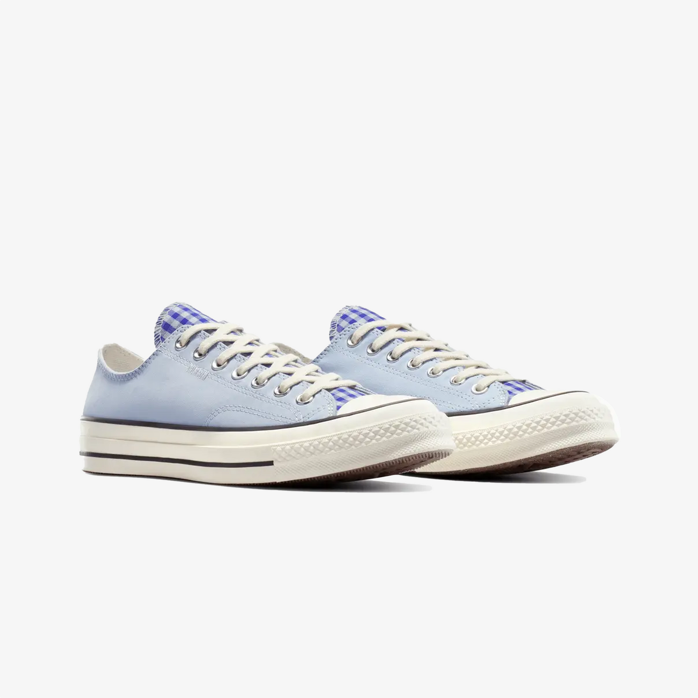 Converse | UPCYCLE CHUCK 70 CHAMBRAY & GINGHAM { BLUE