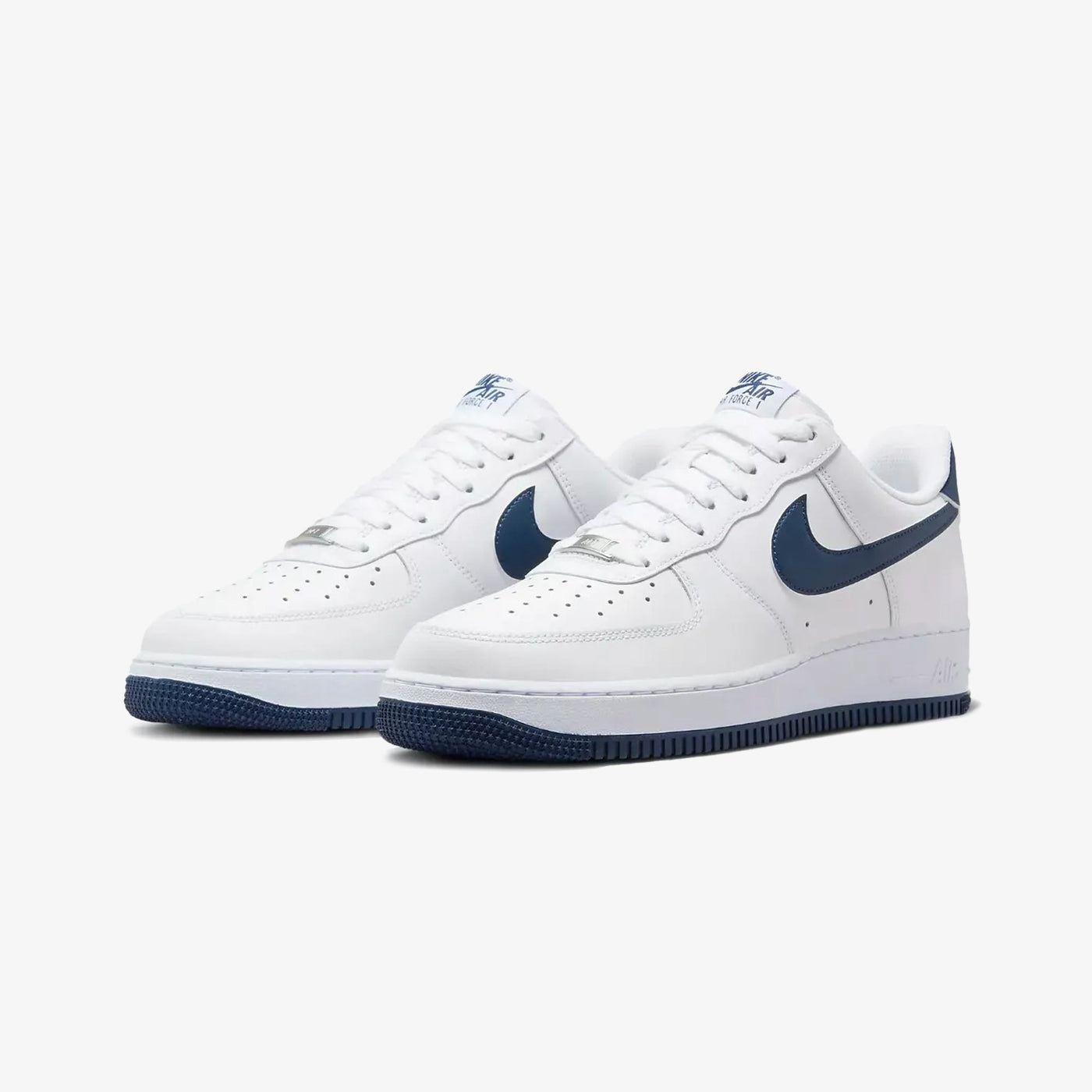 NIKE | AIR FORCE 1 '07 { WHITE/MIDNIGHT NAVY-WHITE