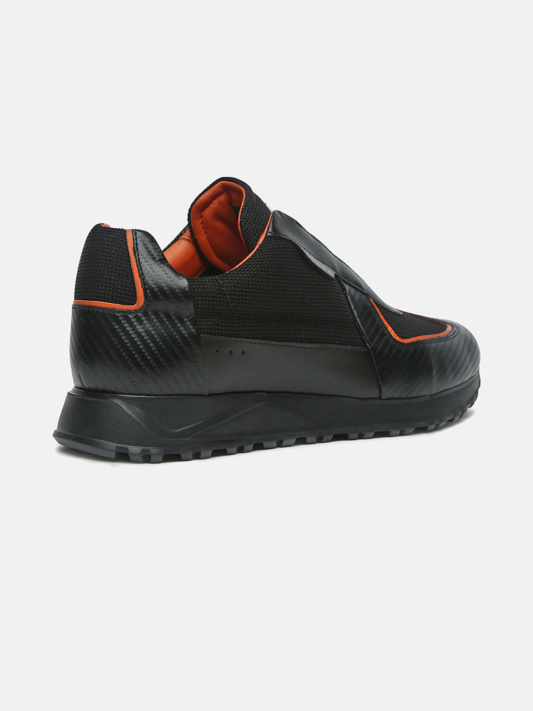 TORQUE - Carbon-Fiber Leather Racing Sneakers