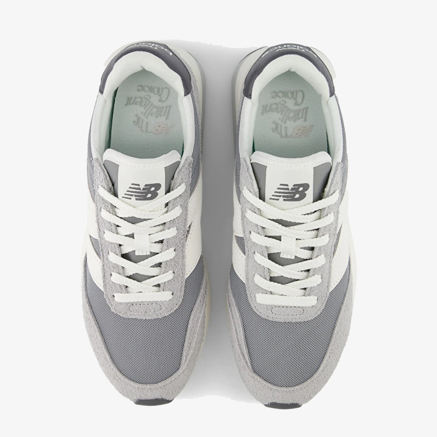 New Balance | 370 { GREY/WHITE
