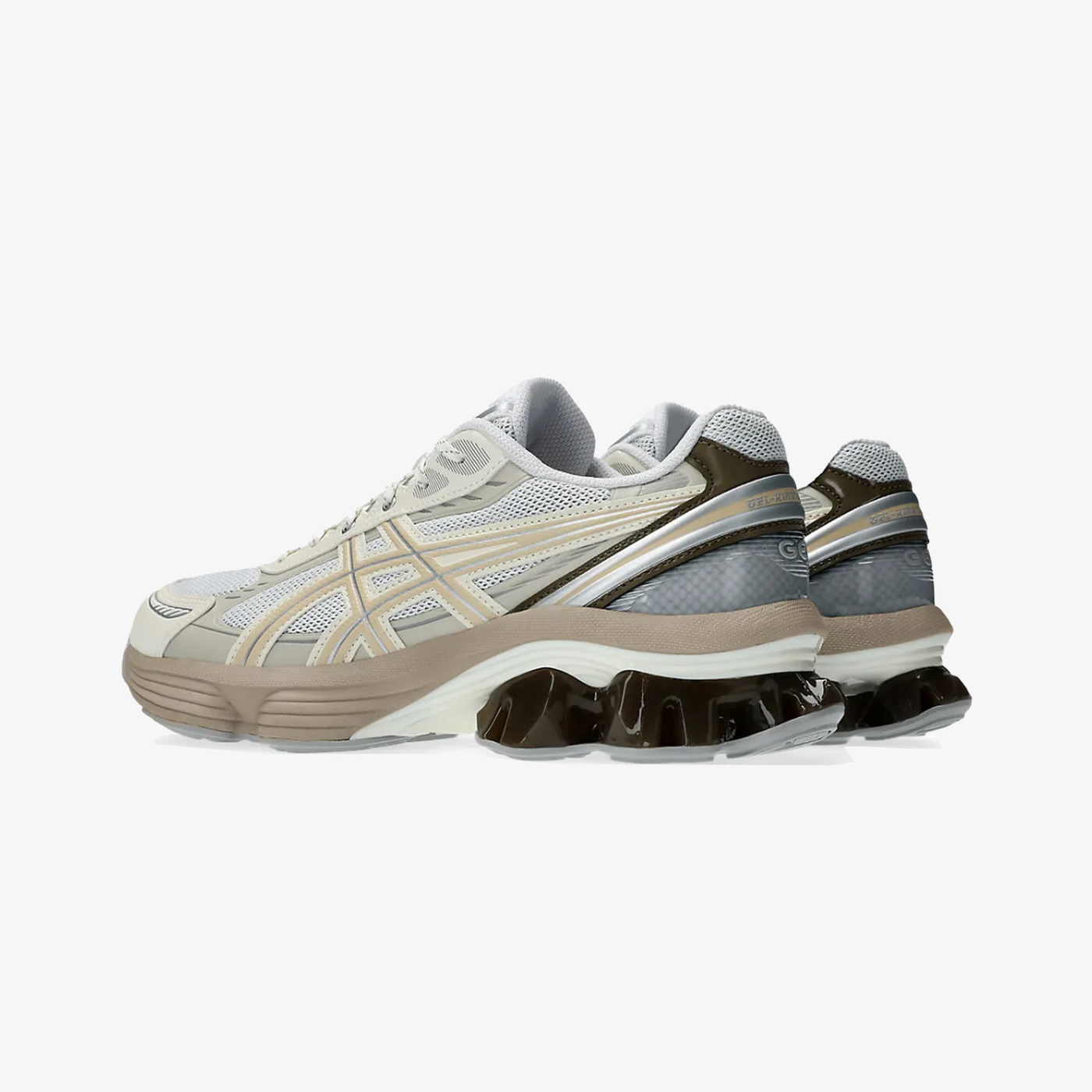 ASICS | GEL-KINETIC FLUENT { WHITE/MARZIPAN