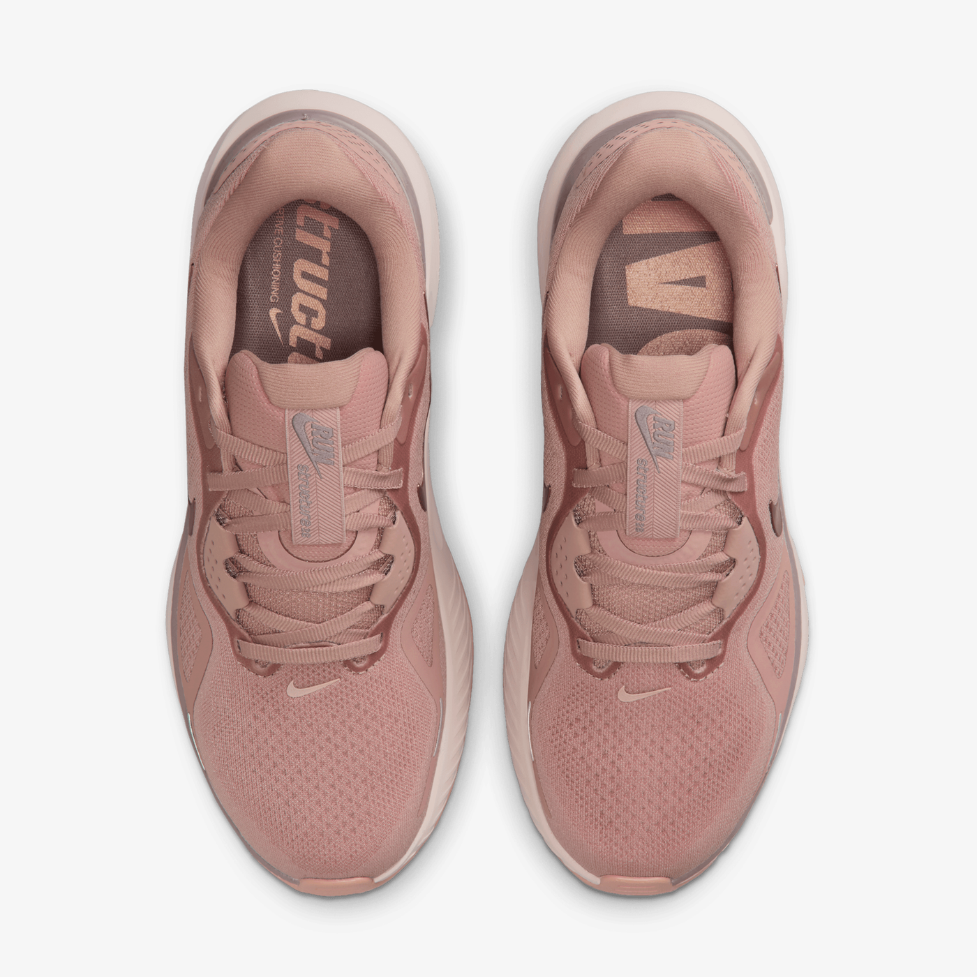 NIKE | STRUCTURE 26 { PARTICLE PINK/MTLC ROSE GOLD-TAUPE GREY
