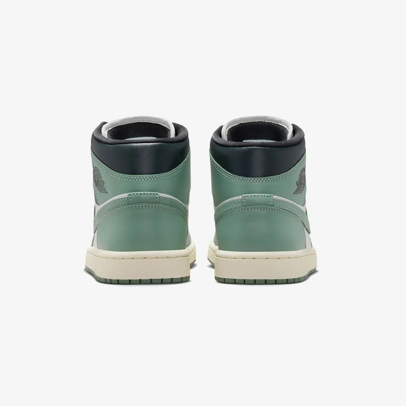 Jordan | AIR JORDAN 1 MID  { SAIL/JADE SMOKE-ANTHRACITE