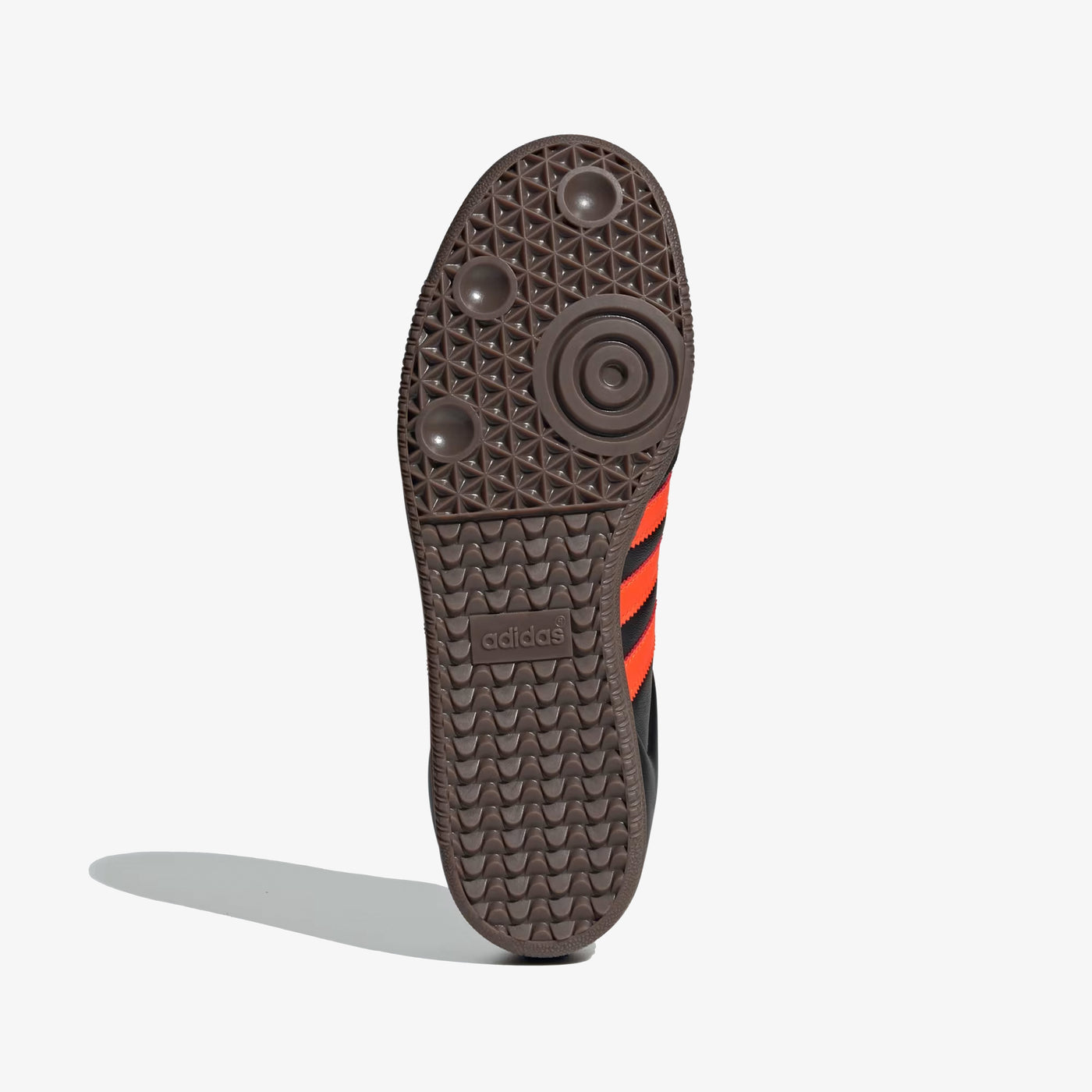 ADIDAS ORIGINALS | SAMBA OG { CORE BLACK/IMPACT ORANGE/GUM