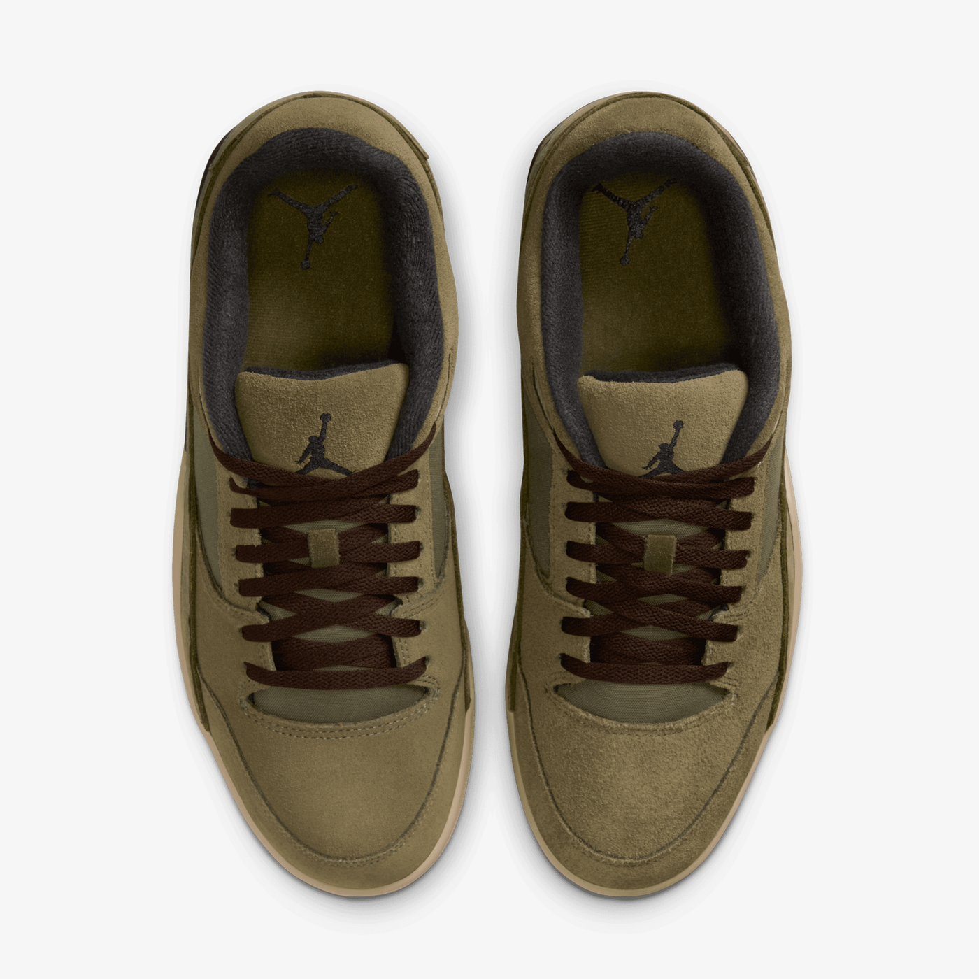 Jordan | FLIGHT COURT { MEDIUM OLIVE/BLACK-KHAKI-BAROQUE BROWN