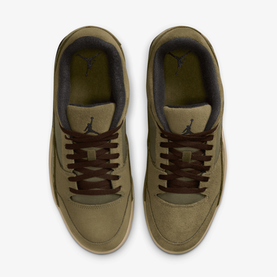 Jordan | FLIGHT COURT { MEDIUM OLIVE/BLACK-KHAKI-BAROQUE BROWN
