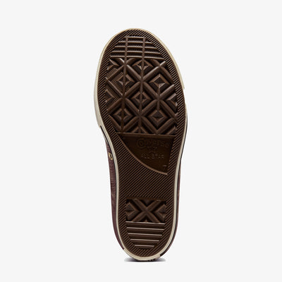 Converse | CHUCK TAYLOR ALL STAR CLASSIC WEDGE LEATHER { BROWN
