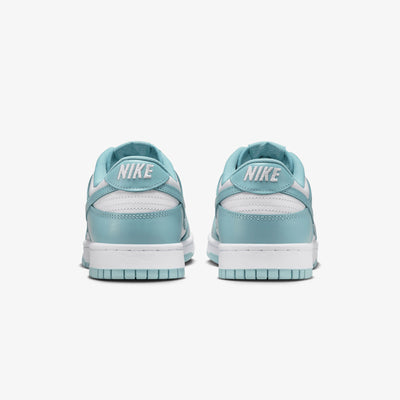 NIKE | DUNK LOW RETRO { WHITE/DENIM TURQ