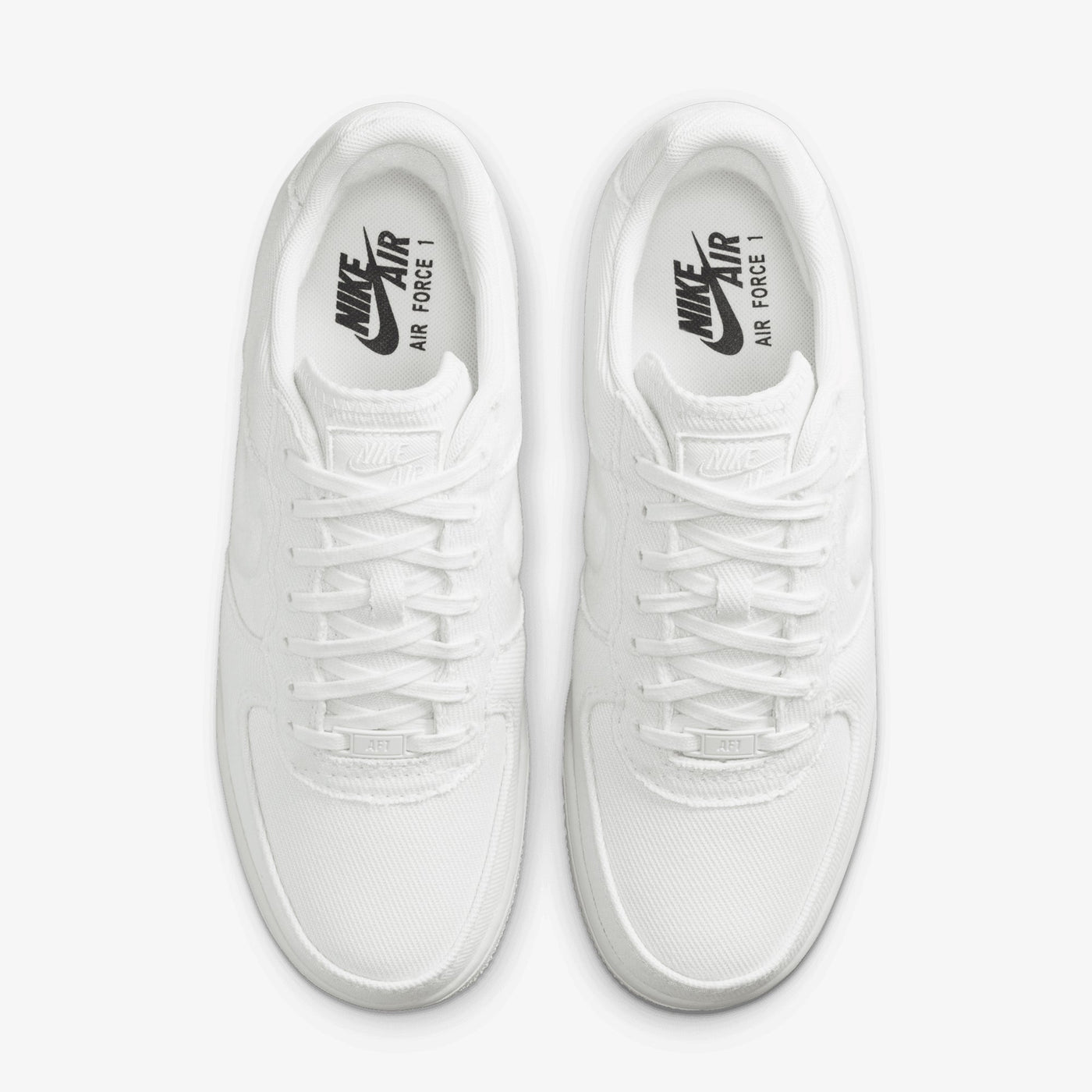 NIKE | AIR FORCE 1 LOW CANVAS { SUMMIT WHITE/SUMMIT WHITE