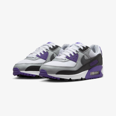 Nike | AIR MAX 90 { WHITE/IRON GREY-BLACK-WOLF GREY