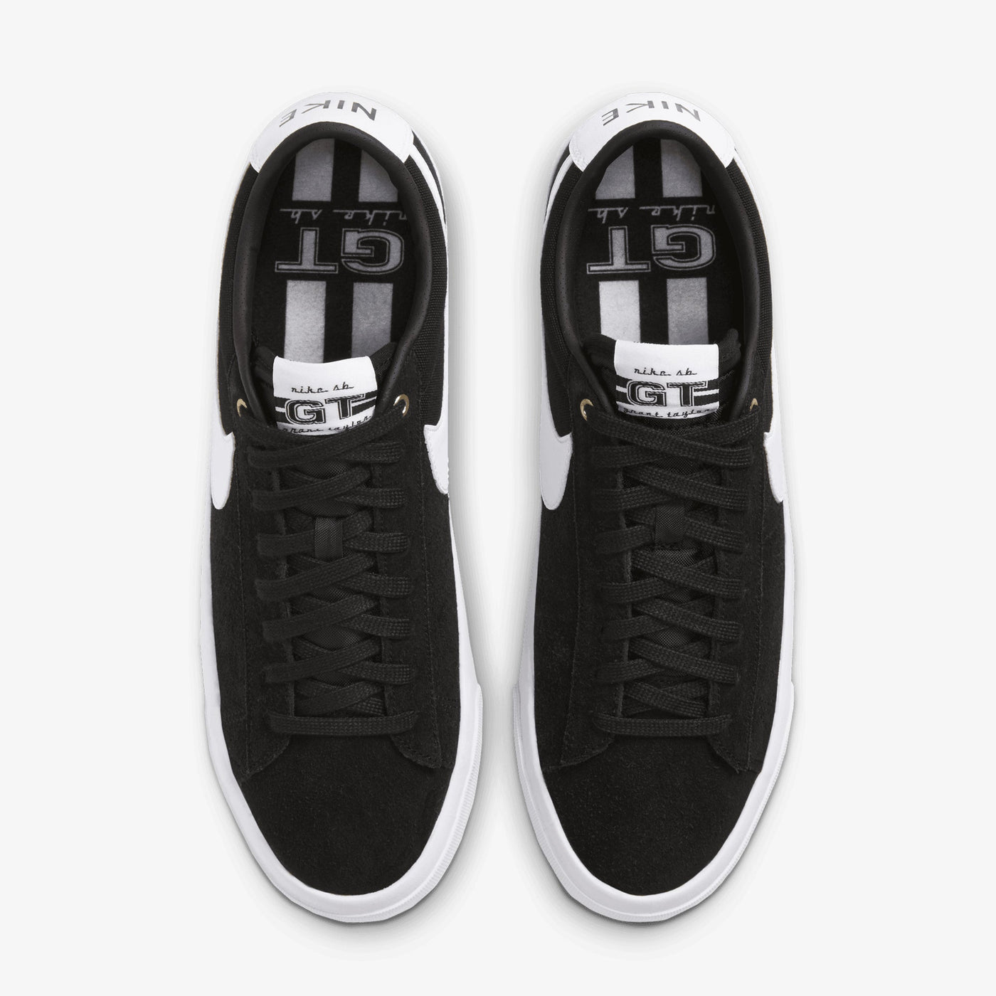 Nike | SB ZOOM BLAZER LOW PRO GT { BLACK/WHITE-BLACK-GUM LIGHT BROWN