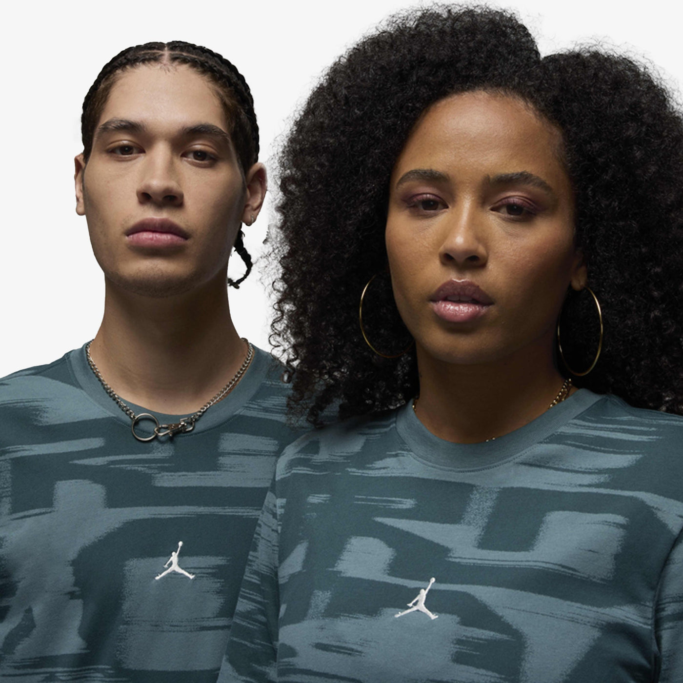 JORDAN | MVP PRINTED T-SHIRT { MINERAL SLATE/SAIL