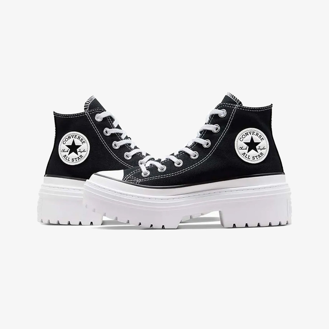 Converse | CHUCK TAYLOR ALL STAR LUGGED HEEL PLATFORM { BLACK/BLACK/WHITE