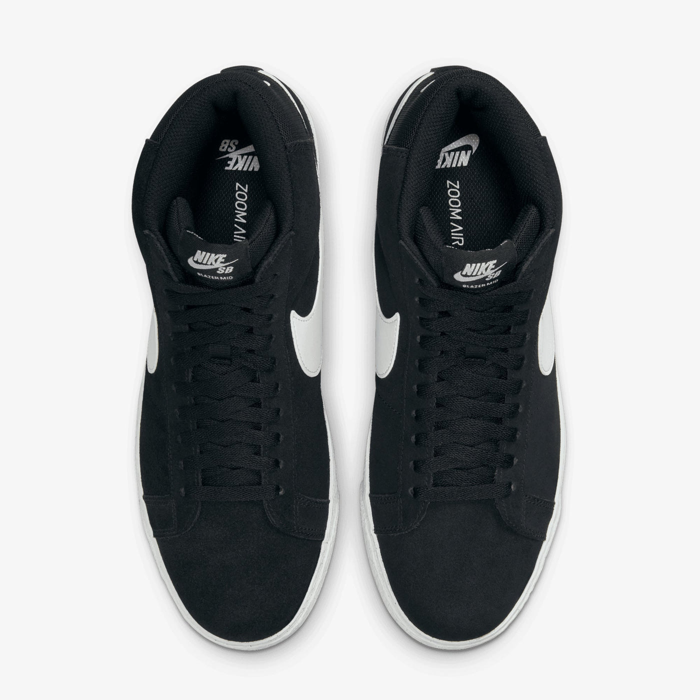 Nike | SB ZOOM BLAZER MID { BLACK/WHITE-WHITE-WHITE