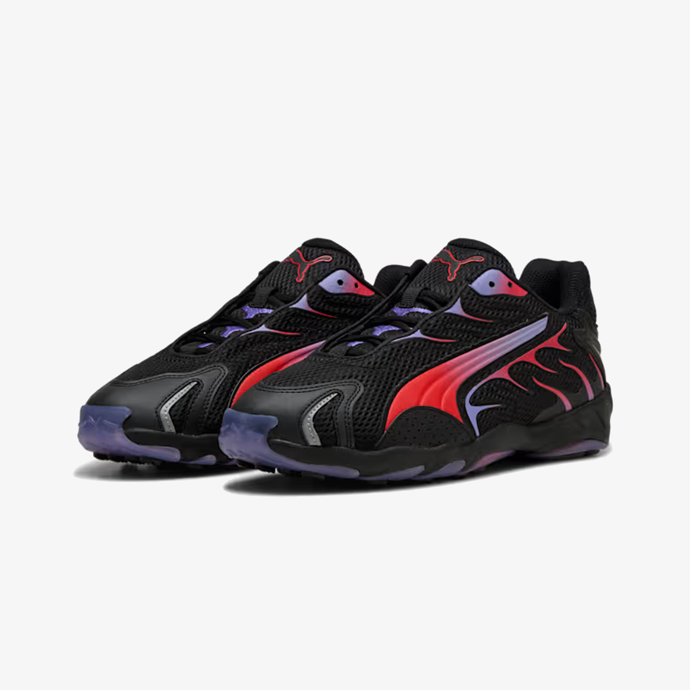 PUMA | INHALE LIGHTWEIGHT CASUAL { PUMA BLACK/RED