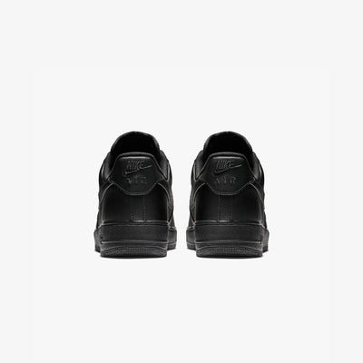 Nike | AIR FORCE 1 '07 { BLACK/BLACK/BLACK