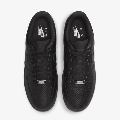 NIKE | AIR FORCE 1 '07 TEXTURE { BLACK/BLACK