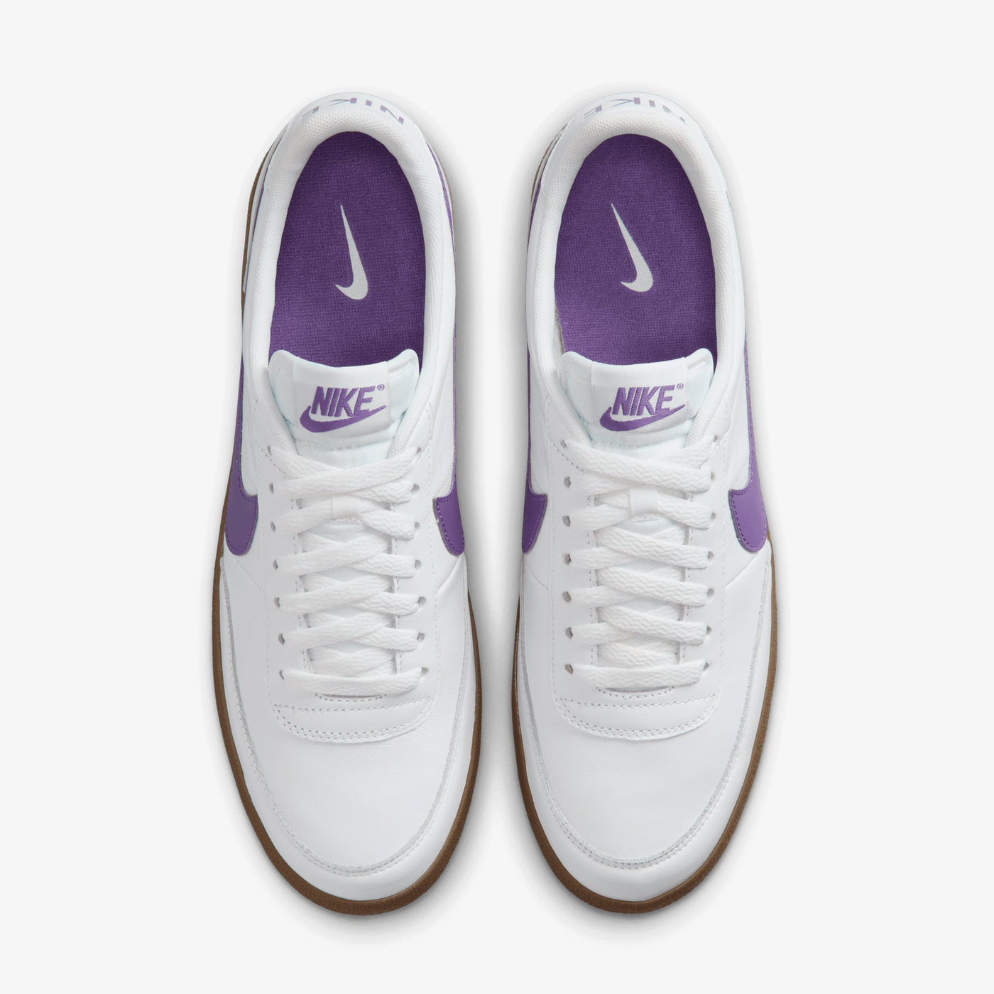 Nike | KILLSHOT 2 LEATHER { WHITE/WILD GRAPE-GUM MED BROWN