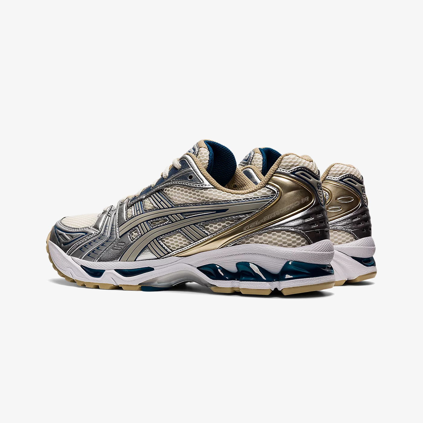 ASICS | GEL-KAYANO 14 { CREAM/PURE SILVER