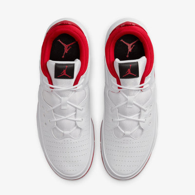 JORDAN | MAX AURA 5 { WHITE/GYM RED-BLACK
