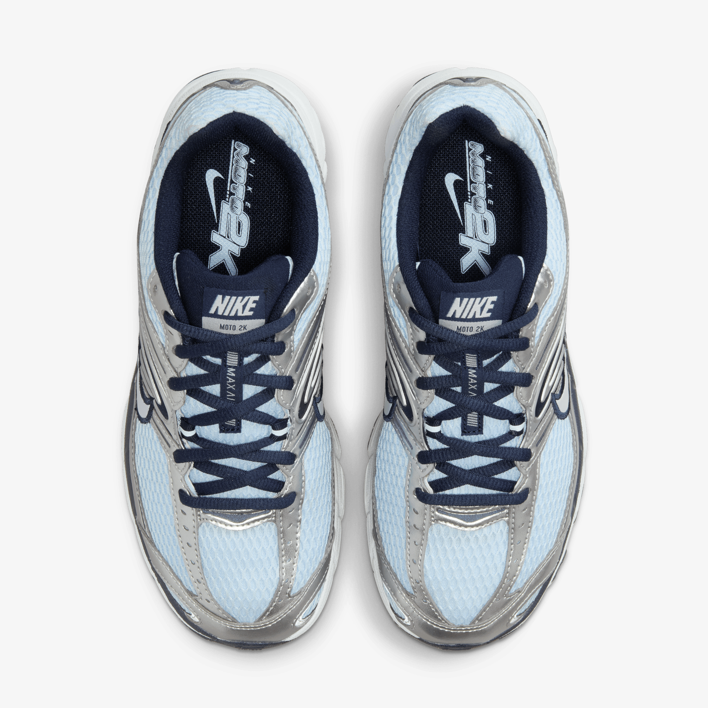 Nike | AIR MAX MOTO 2K { CELESTINE BLUE/METALLIC SILVER