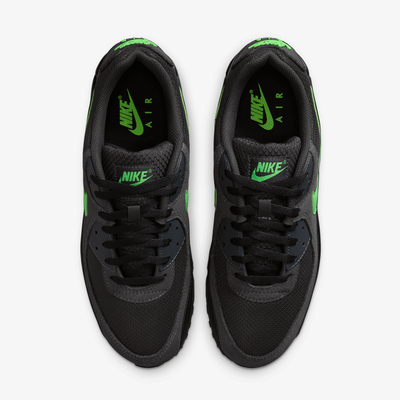 Nike | AIR MAX 90 { ANTHRACITE/GREEN STRIKE-BLACK