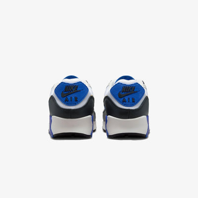 NIKE | AIR MAX 90 PREMIUM { WHITE/KHAKI-RACER BLUE-BLACK