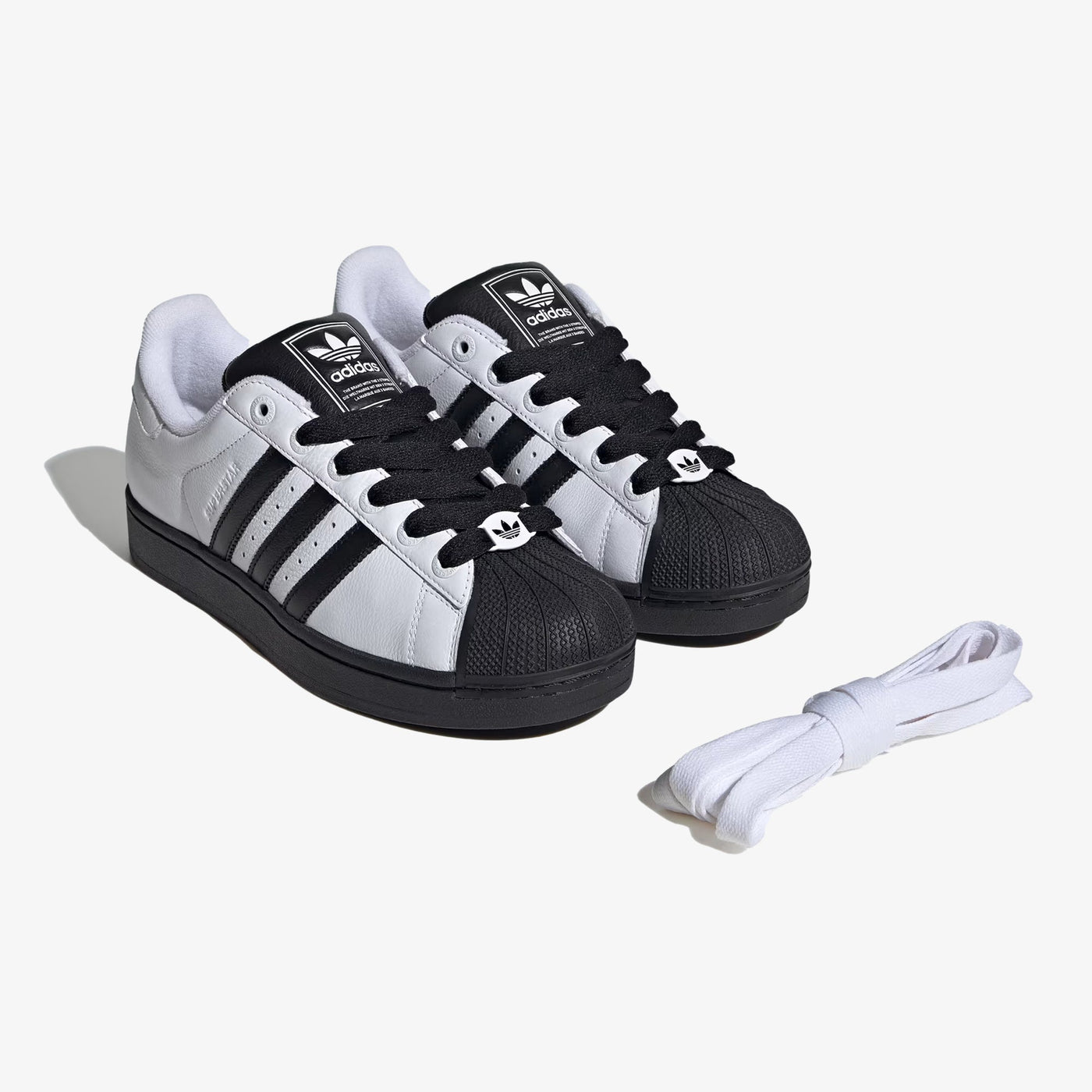 Adidas Originals | SUPERSTAR II { CLOUD WHITE/CORE BLACK