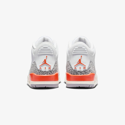 Jordan | AIR JORDAN 3 RETRO  { WHITE/COSMIC CLAY-SAIL-CEMENT GREY
