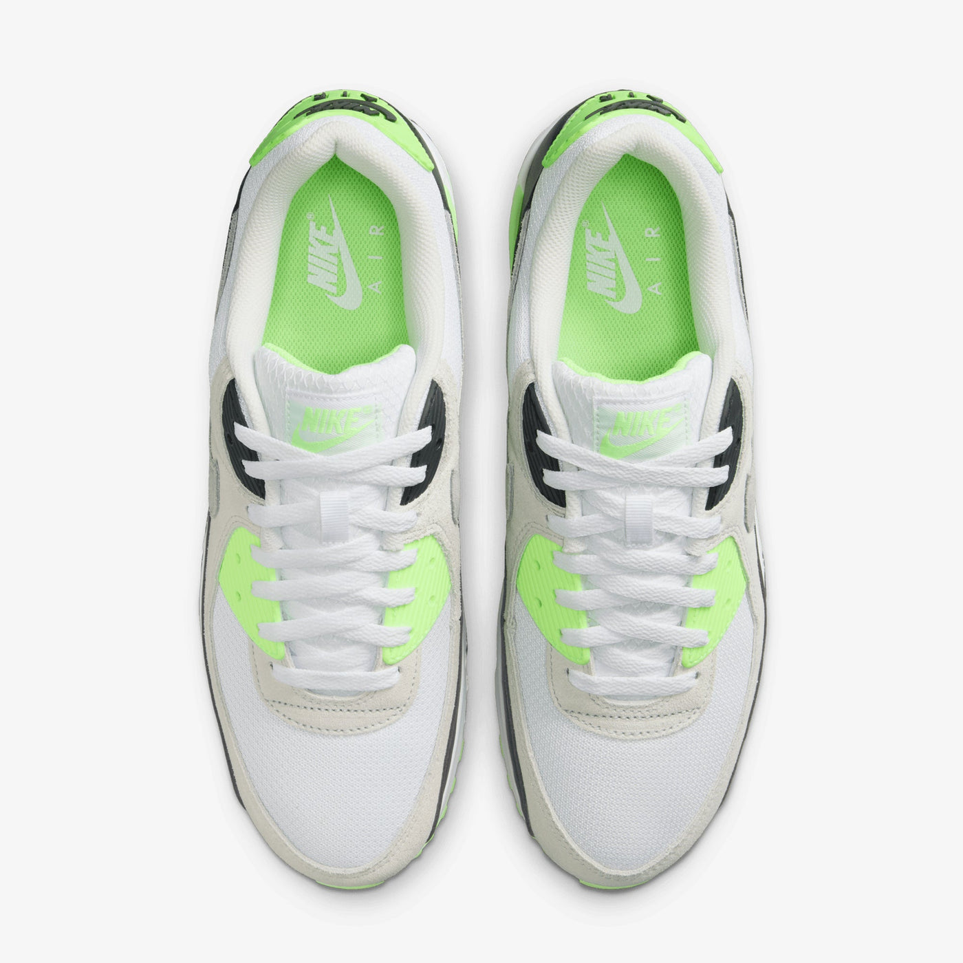 Nike | AIR MAX 90 { WHITE/CAVE STONE-LIGHT BONE