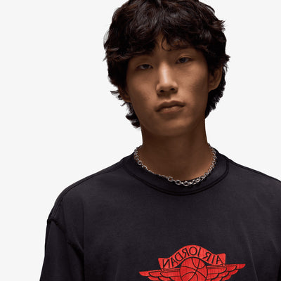 Jordan | RARE AIR T-SHIRT { BLACK/CHILE RED