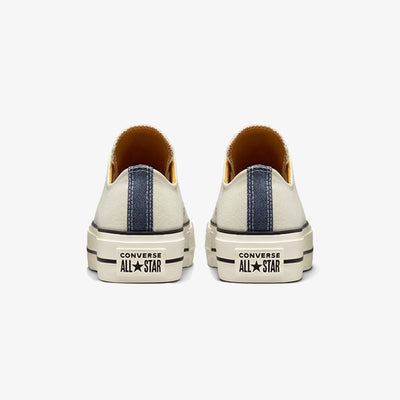 Converse | CHUCK TAYLOR ALL STAR LIFT DENIM FASHION LOW TOP EGRET 'WHITE'