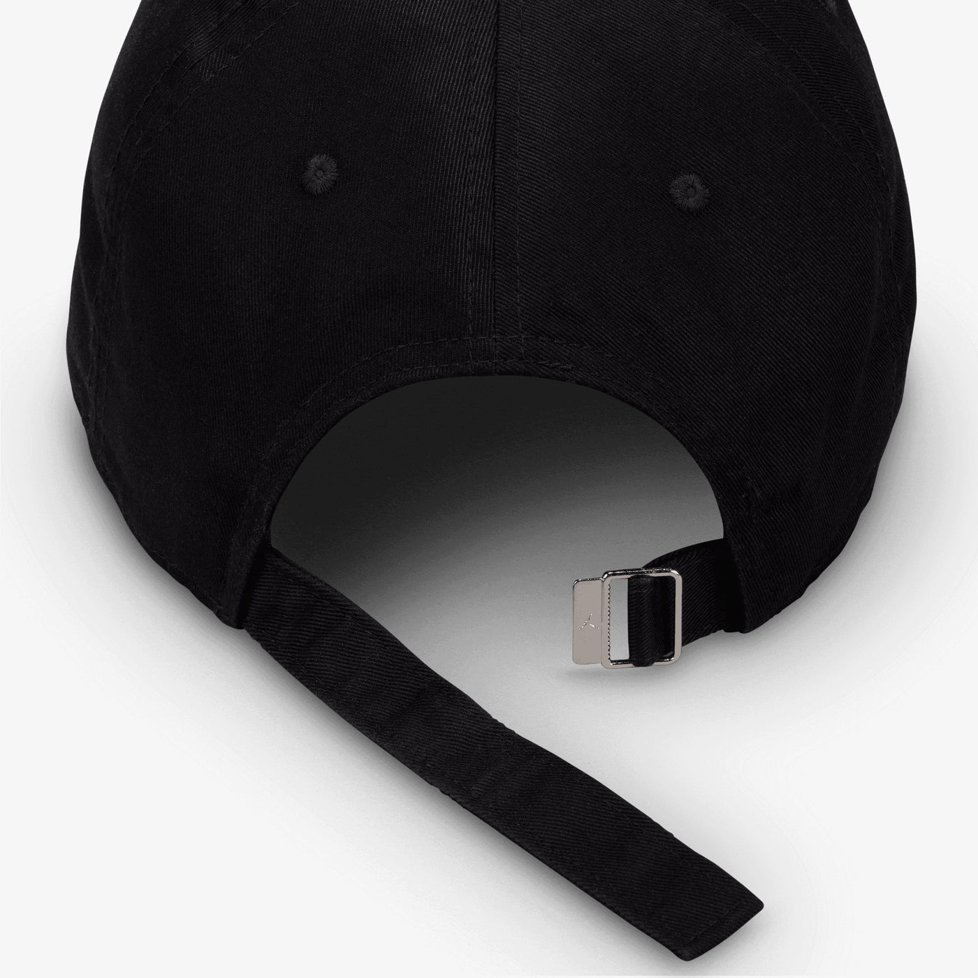 Jordan | UNSTRUCTURED CURVED-BILL HAT { BLACK