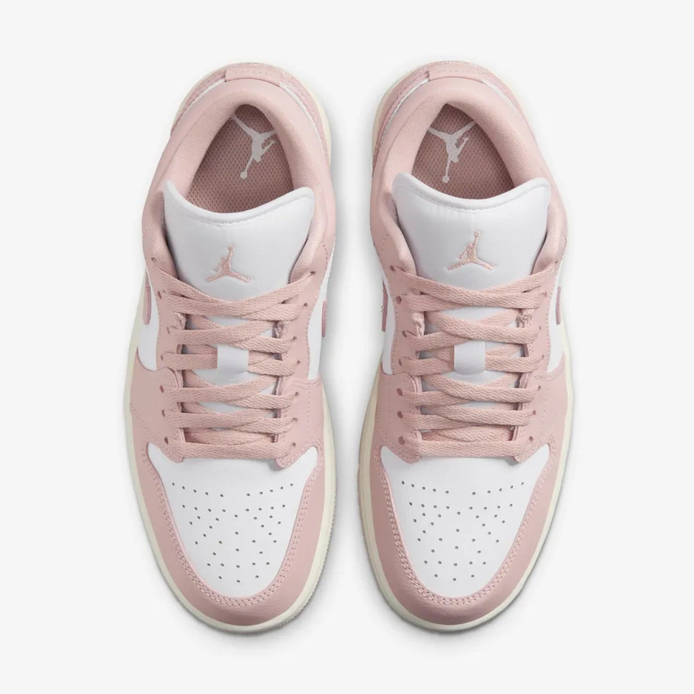 Jordan | AIR JORDAN 1 LOW { WHITE/PINK OXFORD-SAIL