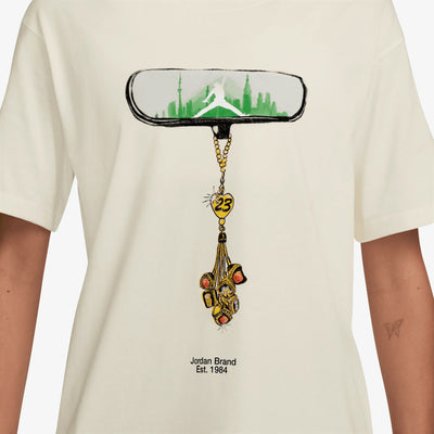 JORDAN | GIRLFRIEND T-SHIRT { SAIL/BLACK