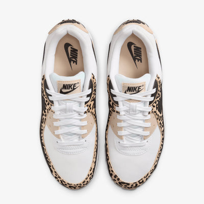 Nike | AIR MAX 90 LV8 { WHITE/BLACK-SANDDRIFT-HEMP