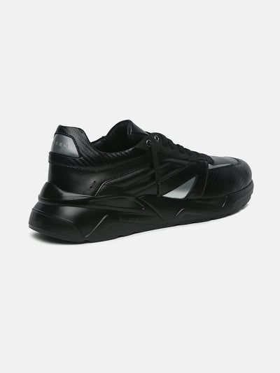STEALTH RUSH - Carbon-Fiber Leather Racing Sneakers