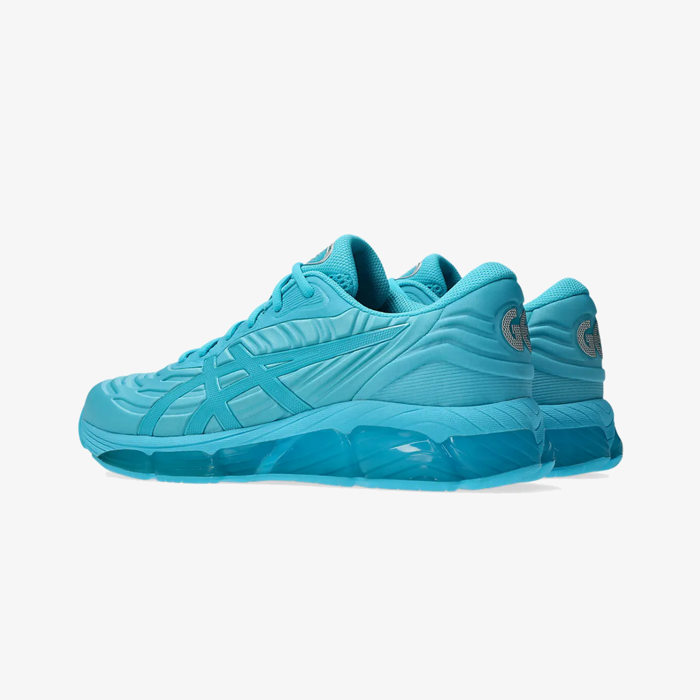 ASICS | GEL-QUANTUM 360 VIII EMBOSS { BRIGHT CYAN/AQUARIUM